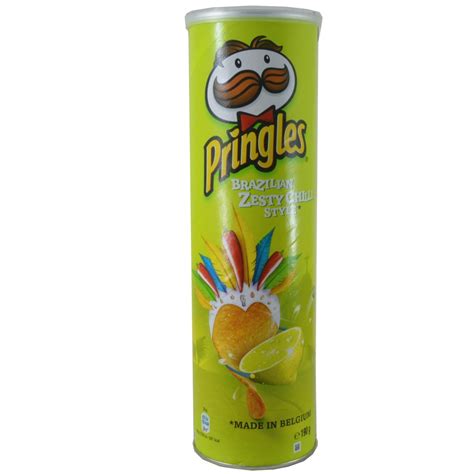 Pringles Pringles Pringles Brazilian Zesty Chilli 190g Approved Food