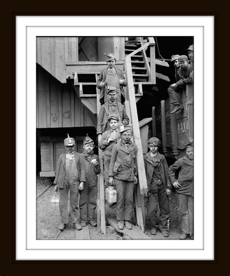 Breaker Boys 1900 Woodward Coal Mines Kingston Pa Etsy