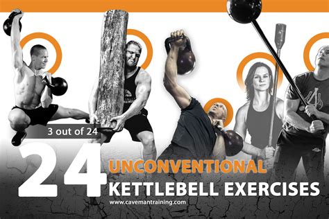 24 Unconventional Kettlebell Exercises Three Broken Down Kettlebell Kettlebell Workout Exercise