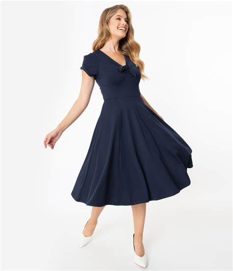 1940s Dresses 40s Dress Swing Dress