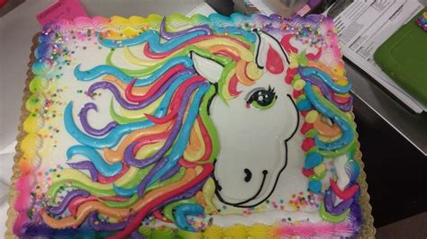 Need a quick and easy kids birthday cake idea? 15 best Unicorn 7th Birthday Party images on Pinterest ... (With images) | Unicorn birthday cake ...