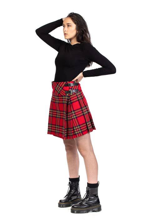 Deluxe Tartan Kilt Tartan Fashion Scottish Skirt Plaid Outfits