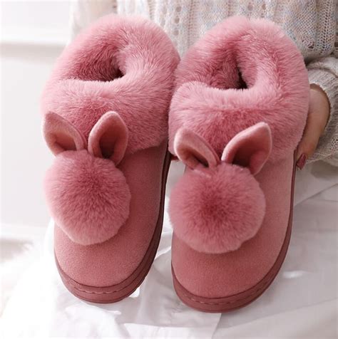 Warm And Fuzzy Bunny Slippers Bunny Slippers Fuzzy Bunny Slippers