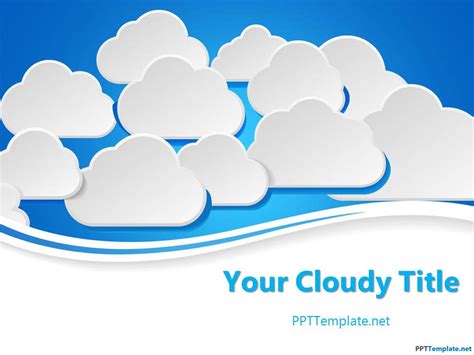 Free Cloud Computing Ppt Template