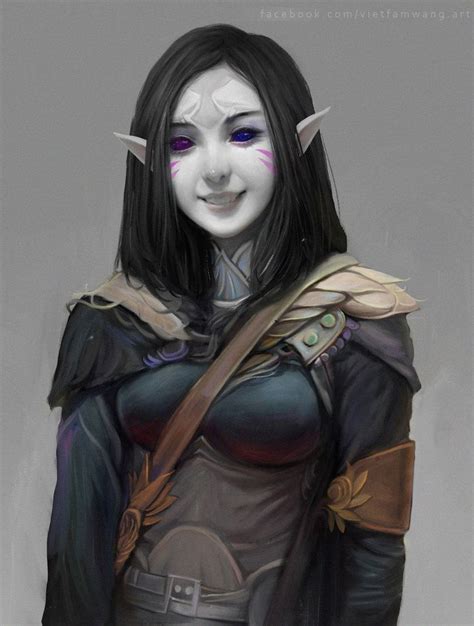 Pn Elf By Viet Famwang On Deviantart Fantasy Character Art Rpg