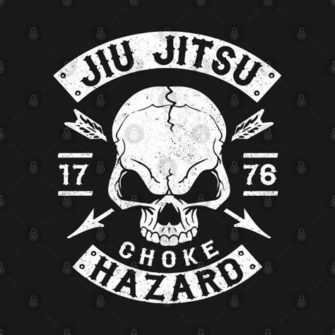 JIU JITSU CHOKE HAZARD Jiu Jitsu T Shirt TeePublic