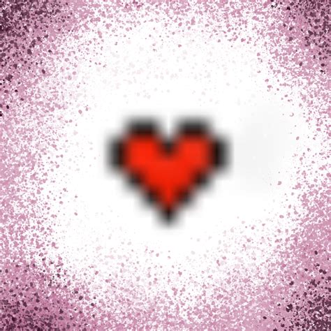 Blurry Heart Ruffiel Cracks Illustrations Art Street