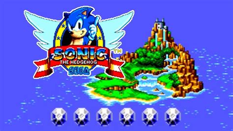 Sonic The Hedgehog Master System All Chaos Emeralds Youtube