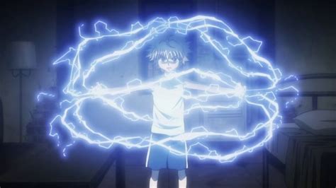 Killua Zoldyck Nen Killua Is The Dark Themed Kid Assassin