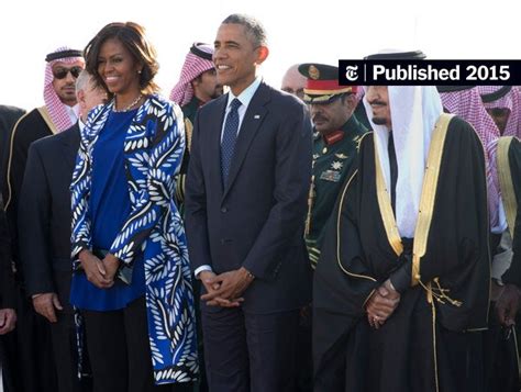 michelle obama praised for bold stand she didn t take in saudi arabia the new york times