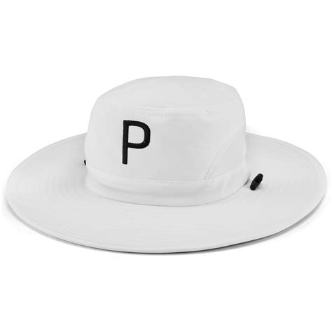 Puma Golf Aussie Bucket Hat 024150 Bright White 01 Function18