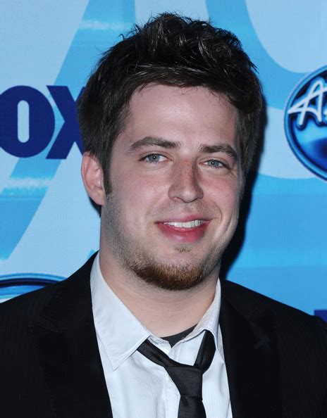 Lee Dewyze In The Press Room After The Season 9 Finale Of American Idol