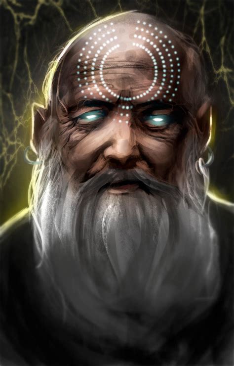 Wise Old Wizard By Xxtokenxx On Deviantart