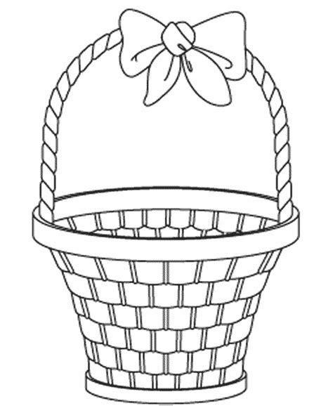 This is our collection of free printable easter basket coloring pages. Gift Basket Coloring Pages