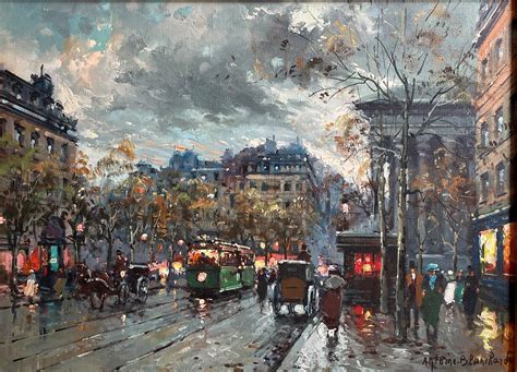 Antoine Blanchard Boulevard De La Madeleine Antoine Blanchard