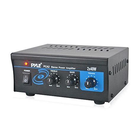 Introducing Pyle Home Pca2 2x40watt Stereo Mini Power Amplifier Great