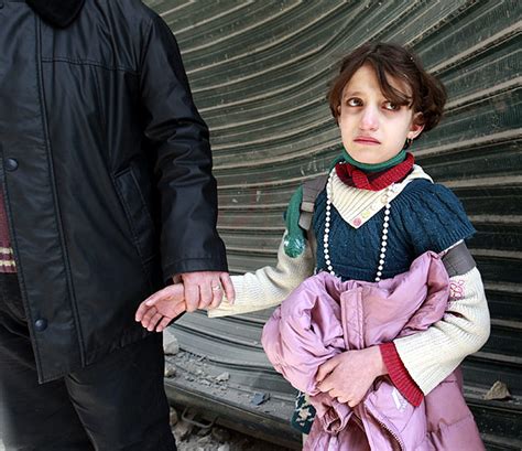 Photos The Traumatised Children Of War Torn Syria News