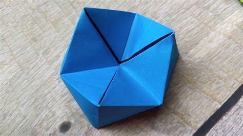How To Make Origami Moving Flexagon Paper Flexagon Youtube