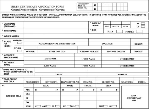 How To Get Your Guyana Birth Certificate Guyana Then And Now