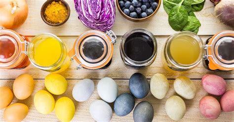 How To Make Natural Easter Egg Dye From Ingredients In