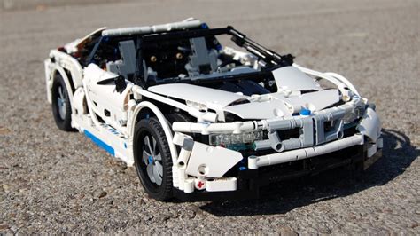 Lego Bmw I8 Spyderroadster With Real Hybrid Drive By Sheepo Youtube