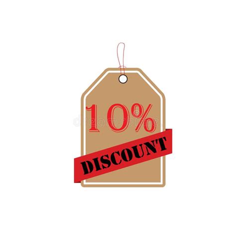 Discount Offer Tag Icon Shopping Coupon Symbol Sale Label Tag With