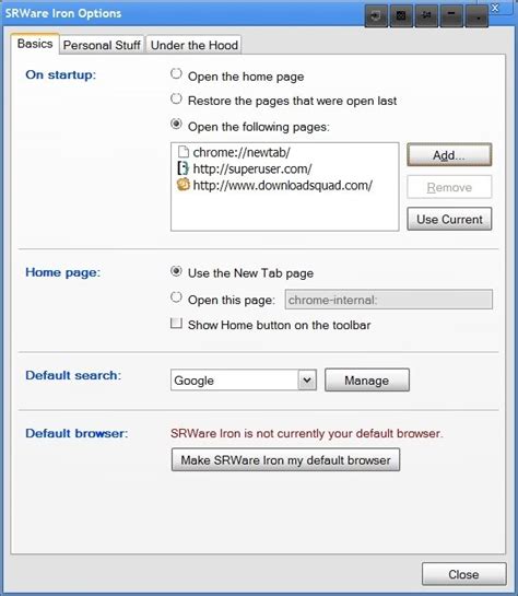 If it doesn`t start click here. homepage - Setup multiple startup pages in Google Chrome ...