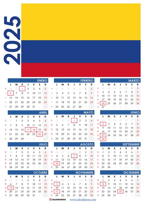 Calendario 2024 Colombia Con Festivos Pdf