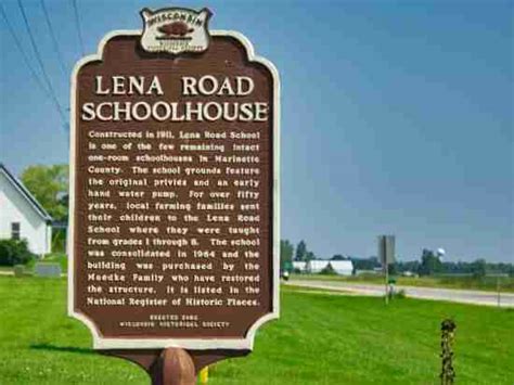 Historical Marker 477 Lena Road Schoolhouse State Parks Journey