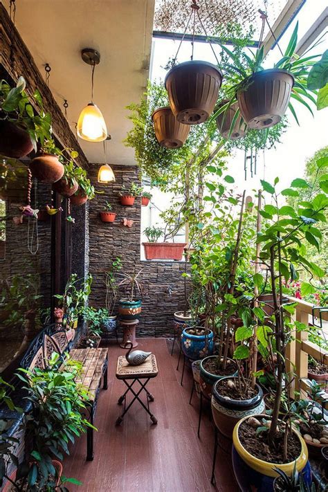 Its The Time To Bring Nature Inside The Home In The Wonderful Beautifying Of The Balcony Area