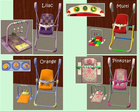 Mod The Sims First Impressions Recolours For Sims Store Baby Items