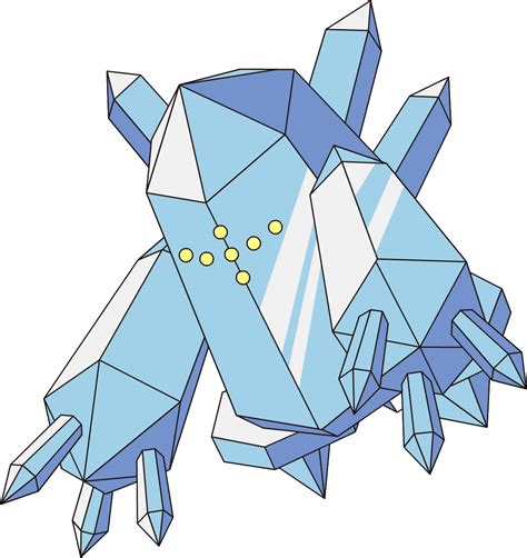 Regice Pokemon Coloring Page Pokemon Drawing Easy