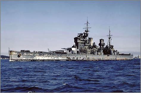 Vintage Photographs Of Battleships Battlecruisers And Cruisers