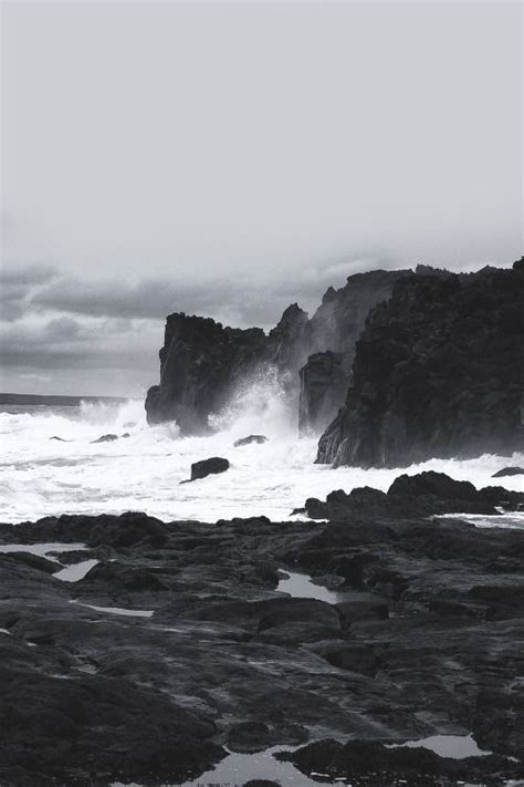 The best black and white landscapes have a strong range of tones. scenic landscape ocean The Black Workshop | Black, white aesthetic, White aesthetic, Black ...