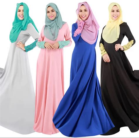 August New Embroidery Women Abaya Robe Musulmane Djellaba Islamic Clothing For Women Caftan