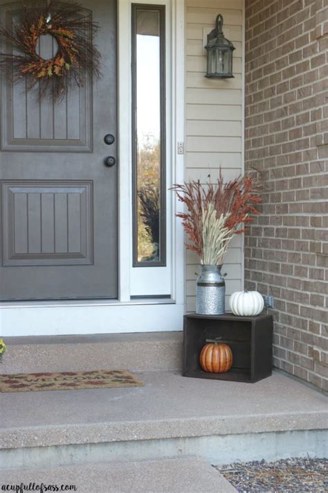 Fall Porch Decor Ideas A Cup Full Of Sass