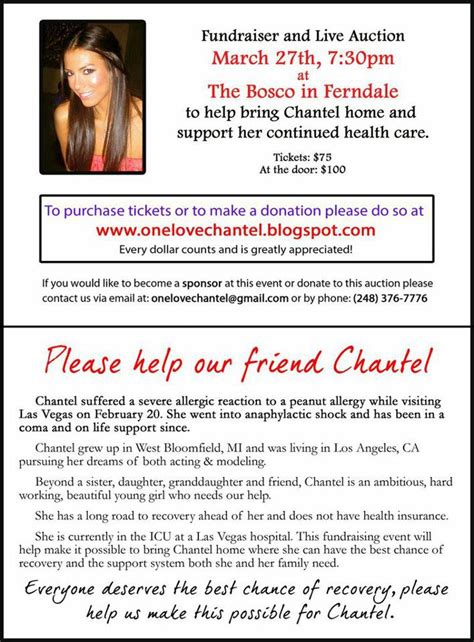 An heir to a throne. One Love Chantel Giacalone Fundraiser - Steward Media
