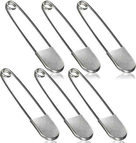 Tool Gadget Large Safety Pins 5 Inch Safety Pins 6 Pcs