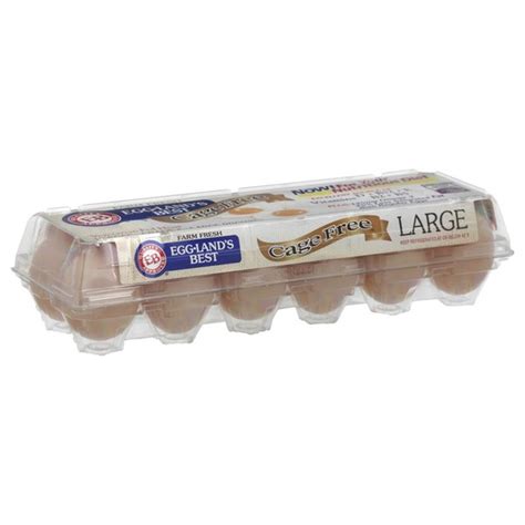 Egglands Best Cage Free Grade A Large Brown Eggs 12 Ct From King