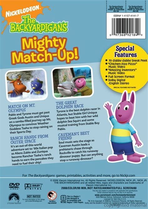 Backyardigans The Mighty Match Up Dvd Dvd Empire Vrogue Co