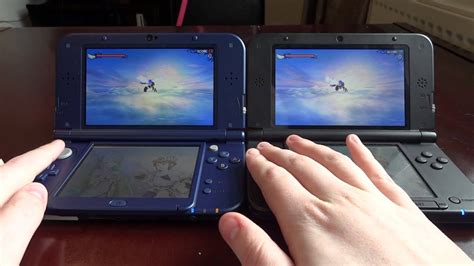 3ds Xl Vs New 3ds Xl Gameplay Comparison Youtube