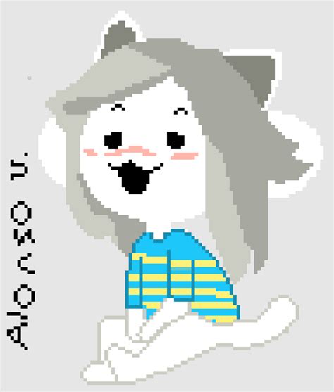 Temmie By Alonso V Pixel Art Maker