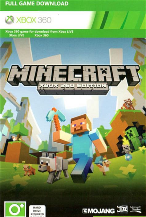 Minecraft Xbox 360 Edition Game Full Download Card Code Digital Video Games