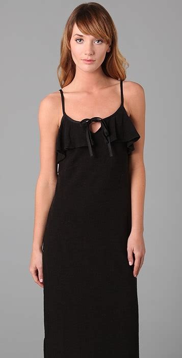 Juicy Couture Terry Maxi Dress With Linen Straps Shopbop