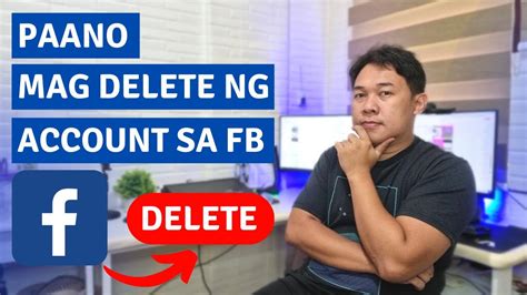 Paano Mag Delete Ng Account Sa Fb 2023 Youtube