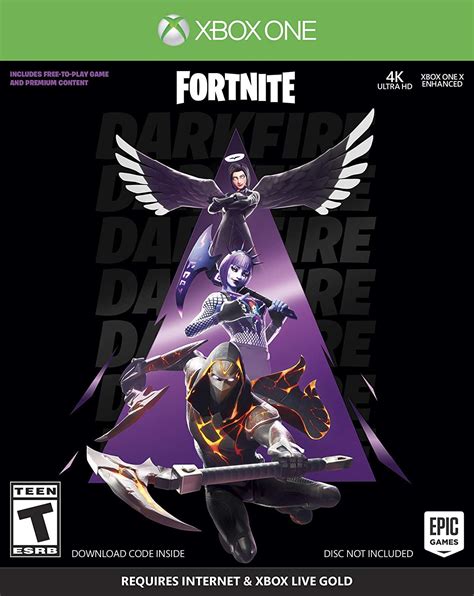 Fortnite Darkfire Bundle Xbox One Disc Not Included