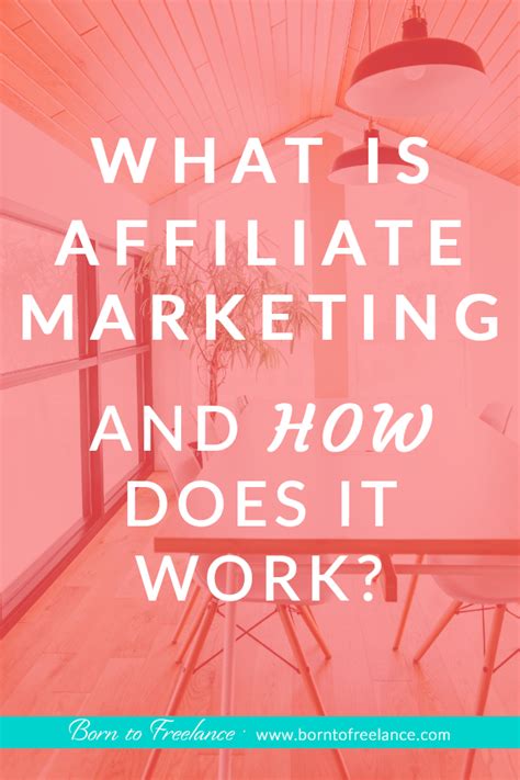 what is affiliate marketing and how does it work what is affiliate marketing if you d like to