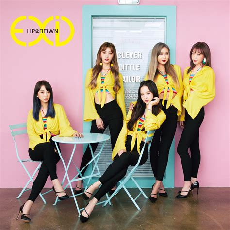 Image Exid Up And Down Type A Cover Artpng Kpop Wiki Fandom