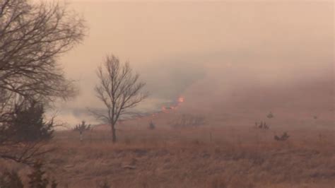 Multiple Grass Fires Across Northwest Kansas Youtube