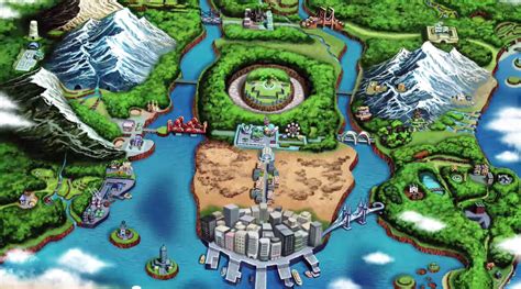 pokemon unova region map